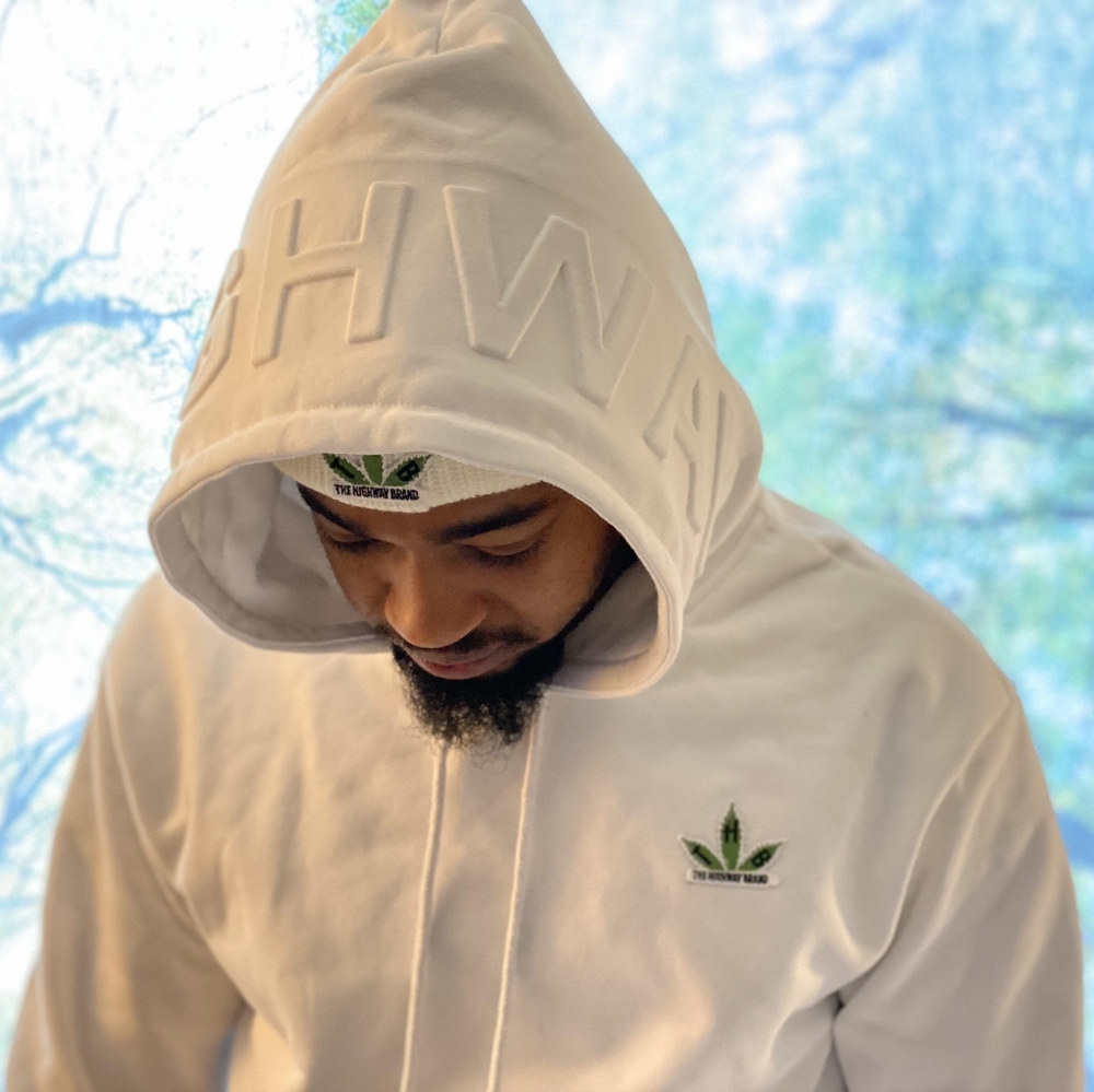 The highway brand EMBOSSED HOODY